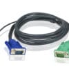Aten KVM Cable 5m with VGA & USB to 3in1 SPHD to suit CS8xU