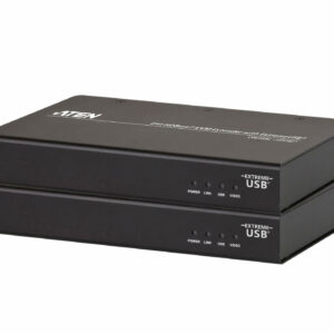 The CE610A USB DVI KVM Extender is a DVI and USB Extender that supports Extreme USB ® and HDBaseT technology. The CE610A can extend DVI and USB 2.0 signals up to 300 ft (100 m) from the source using a single Cat 5e/6 cable.   The CE610A is equipped with USB connectors which allow you to extend any USB device between the units. The USB functionality provides not only peripheral sharing but also the support for touch panel control and file transfer. The CE610A is ideal for situations where touch panel is required