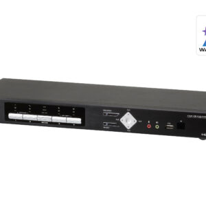 ATEN CM1284 4-Port USB HDMI Multi-View KVMP™ Switch improves the operational efficiency of real-time monitoring. The CM1284 allows users to manage the data more efficiently by allowing multiple sources to be selected