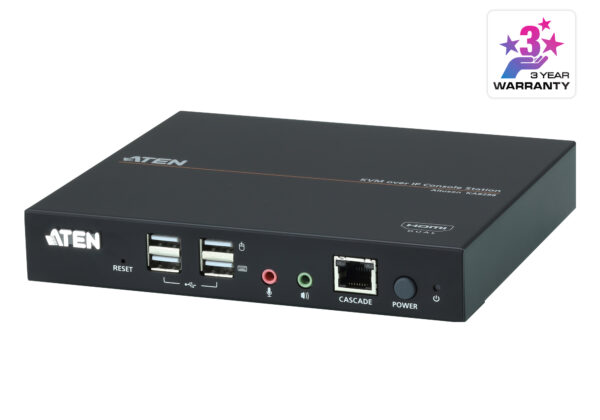 Aten Dual HDMI USB KVM Console station for selected Aten KNxxxx KVM over IP series