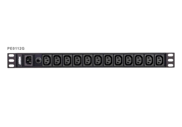 Aten 12 Port 1U Basic PDU supports up to 10A with 12 IEC C13 outputs