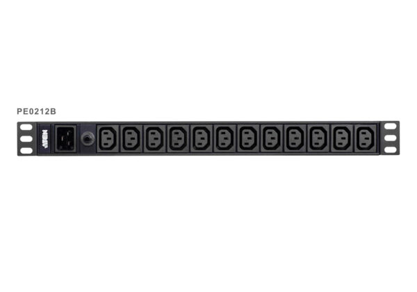 Aten 12 Port 1U Basic PDU supports up to 15A with 12 IEC C13 outputs