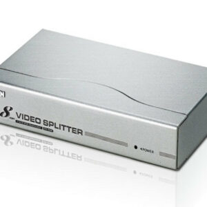 The VS98A is a video splitter that not only duplicates the video signal from any VGA
