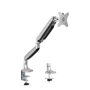The LDT10-C012 is constructed with elegant die-cast aluminium and innovative counterbalance technology. It can efficiently free up space on your desk and easily move your LCD monitor into the best ergonomic position. Highly adjustable arm moves up