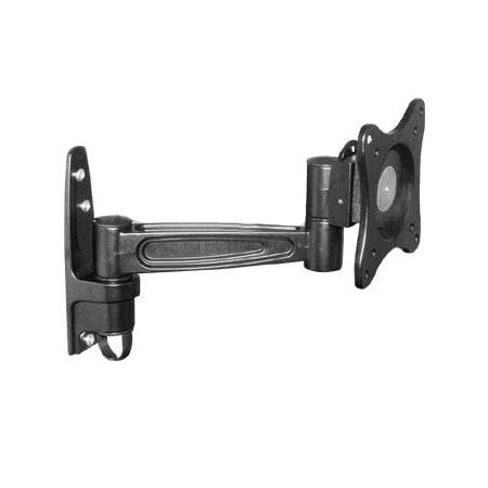 The LCD-142 is an articulating wall mount for 13"-27" flat-panel TVs up to 15kgs/33lbs. It allows 360° of effortless rotating with the push of a finger