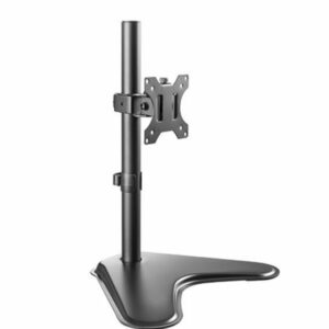 Brateck  Single Screen Economical double Joint Articulating Stell Monitor Stand
