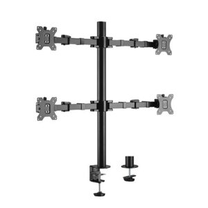 Brateck Quad Monitors Affordable Steel Articulating Monitor Arm 17-32' 9kg