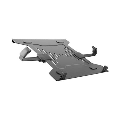 Brateck Steel Laptop Holder Fits10'-15.6' for most desk mounts with standard 75x75/100x100 VESA plate (LS) – Brateck MABT-NBH-2 Accessory Product Image