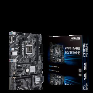 ASUS PRIME H510M-E Intel® H510 (LGA 1200) micro ATX motherboard with PCIe 4.0
