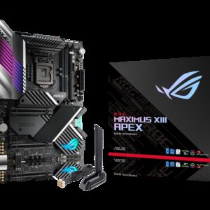 ASUS ROG MAXIMUS XIII APEX Intel® Z590 ATX gaming motherboard with 18 power stages