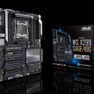 Intel LGA 2066 CEB motherboard with quad-GPU support