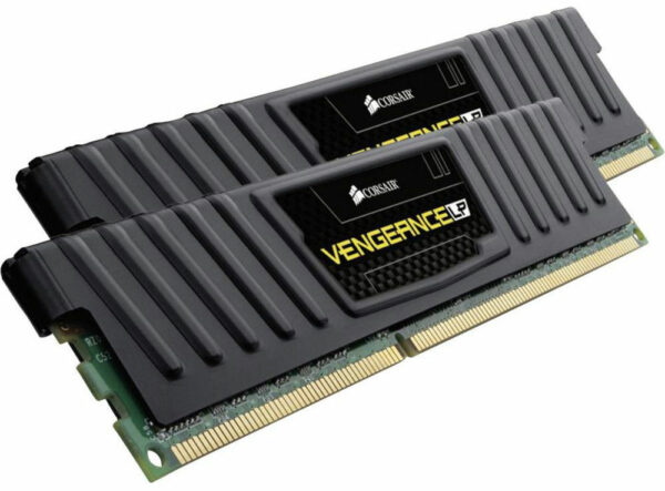 Corsair 8GB (2x4GB) DDR3 1600MHz Vengeance Low Profile Black