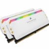 Shop for MECMD4-DPRGB2X8G36WCorsair - available at Go Tech Deals Corsair Dominator Platinum RGB 16GB (2x8GB) DDR4 3600MHz C18 1.35V UDIMM XMP 2.0 White Heatspreaders Desktop PC Gaming Memory – Corsair MECMD4-DPRGB2X8G36W DDR4 UDIMM (Desktop) Product Image