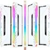 Corsair Vengeance RGB PRO 16GB (2x8GB) DDR4 3200MHz C16 Desktop Gaming Memory White – Corsair MECMD4-VRGBP2X8G32CW DDR4 UDIMM (Desktop) Product Image