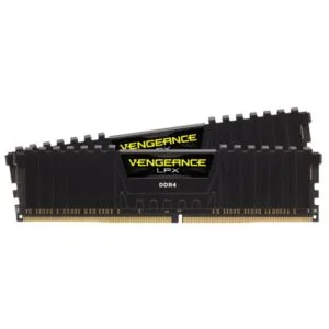 (LS) Corsair Vengeance LPX 64GB (2x32GB) DDR4 2400MHz C16 1.2V XMP 2.0 Black Desktop Gaming Memory AMD Optimized – Corsair MECMD4VL2X3224A DDR4 UDIMM (Desktop) Product Image