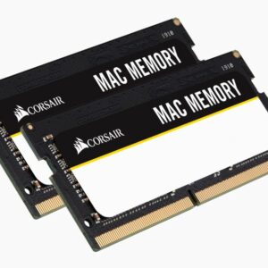 Corsair 64GB (2x32GB) DDR4 SODIMM 2666MHz C18 1.2V Memory for Mac Memory RAM