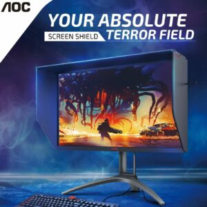 AOC’s 27” AG273QXP Agon display in Quad HD resolution (2560 x 1440) comes equipped with multiple color-improvement features that work in harmony – Nano IPS with a higher color gamut than most displays;