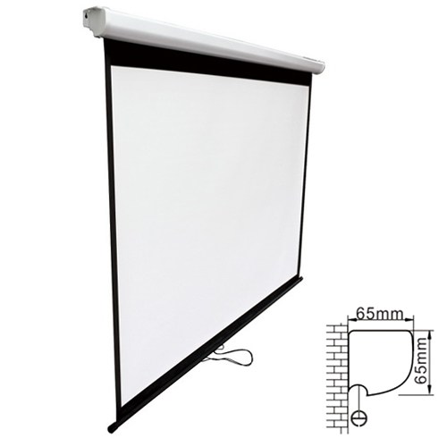 The Auto-lock Manual Projection Screen PSBA108 is perfect for education
