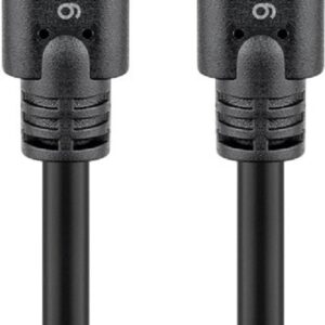 Goobay USB-C to USB-C SuperSpeed 3.0 Gen (1M) Cable Male to Male - Black (51765)
