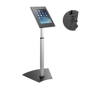 Brateck Anti-theft Height Adjustable Tablet Kiosk Stand  9.7”/10.2” Ipad