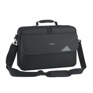 Targus 15.6" Intellect Bag Clamshell Laptop Case with Padded Laptop Compartment/ Laptop/Notebook Bag - Black