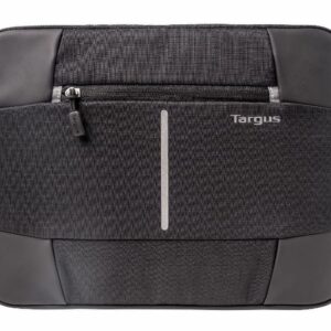 Targus 13-14'' Bex II Laptop Sleeve/Case/Notebook Bag  - Weather-resistant  rip-stop fabrication - Black with black trim