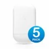 Ubiquiti NanoStationAC - 5GHz airMax AC Radio - 5 Pack，450+ Mbps Throughput