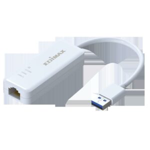Edimax EU-4306 USB 3.0 Gigabit Ethernet Adapter Up to ten times faster than the existing USB 2.0 standard which is restricted to a maximum speed of 480Mbps