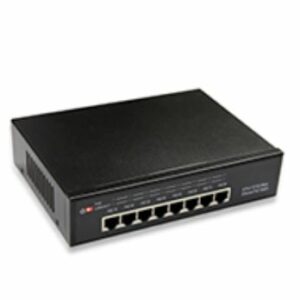 8 PORT POE NETWORK SWITCH HIGH POWER COMPACT DESIGN