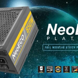 The new NeoECO Platinum series is ready to provide PC gamers the exceptional performance with the features of the latest ATX  EPS standard