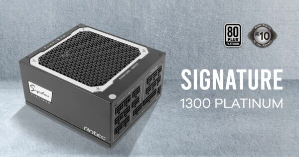 Antec Signature 1300 Platinum 80+Platinum Certified 10-year warranty