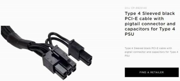 For Corsair PSU - RM Series Dongle Analog to USB C-Link  Cable - Allows you to connect an RM Series power supply to Corsair Link.
