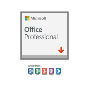 Microsoft Office Professional 2019 comes with all the classic apps you need to get your work done at home or in your small business. It includes the 2019 versions of Word
