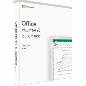 Microsoft Office Home and Business 2019 comes with all the classic apps you need to get your work done. It includes the 2019 versions of Word