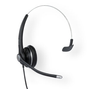 The Snom A100M is a wired monaural headset designed for maximum comfort and performance . Its lightweight and ergonomic design means it can be worn comfortably all day.