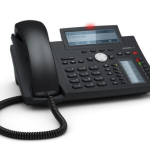The D345 Office Telephone supports 12 identities in an elegant