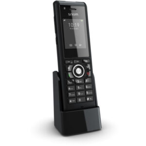 The M85 DECT handset is easily configurable for the flexible and scalable M700 multicell solution with seamless handover as well as for the M300 single-cell base station. It is ideally suited for professional indoor and outdoor use and in hard-hat or industrial areas.