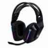 Shop for SPLT-G733-BLKLogitech - available at Go Tech Deals Logitech G733 Lightspeed Wireless RGB Gaming Headset Black USB Headphones Frequency Response: 20 Hz - Detchable Cardioid Unidirectional Microphone – Logitech SPLT-G733-BLK Headset Product Image