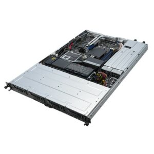 Intel® Xeon® E rack-optimized 1U server designed for storage and power efficiency
