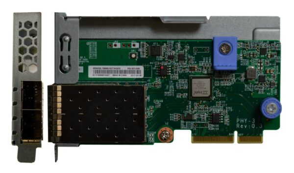 "The ThinkSystem 10Gb 2-port SFP+ LOM is based on the Intel Ethernet Connection X722 and has the following specifications: