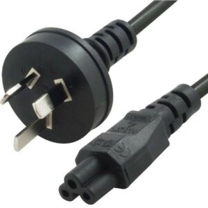 Astrotek AU Power Cable 2m - 3pin to ICE 320-C5 Mickey Type Black
