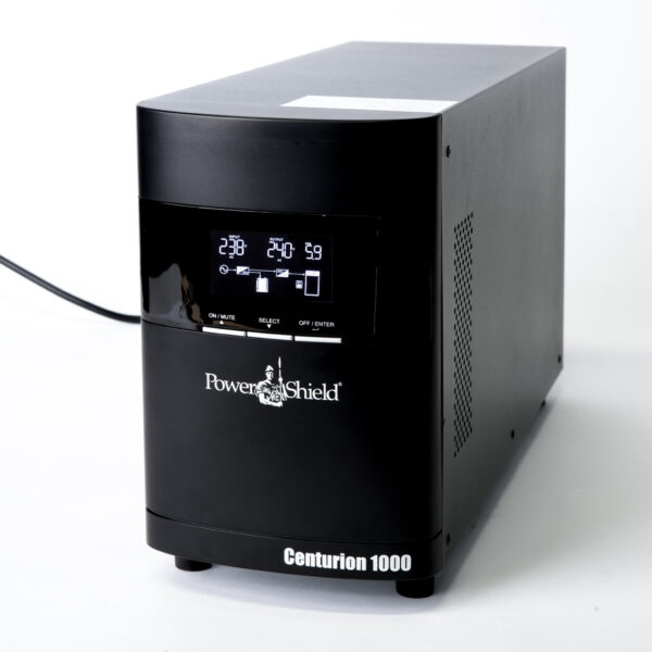 The PowerShield Centurion UPS provides a permanent backup power solution for sensitive devices such as medical equipment and internet routers.