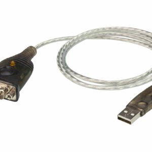 Aten USB to RS232 converter with 1m cable，  921.6 Kbps Transfer Rate