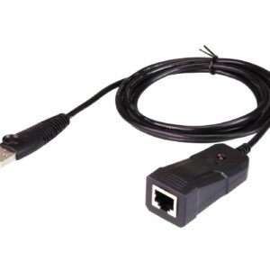 Aten USB to RJ-45 Serial (RS232) converter; Support Straight RJ45 Cable