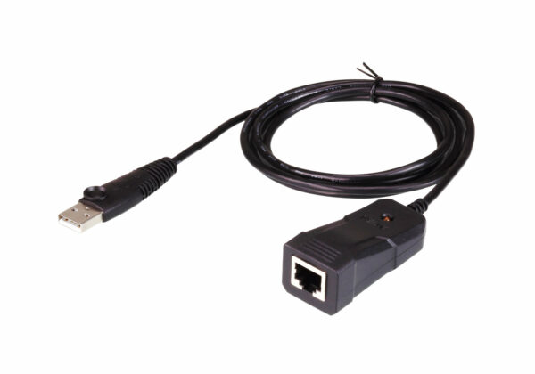 Aten USB to RJ-45 Serial (RS232) converter; Support Straight RJ45 Cable