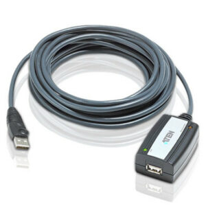 Aten UE-250 - USB 2.0 Extender Cable The UE250 allows users to extend the distance between the computer and USB devices up to 5m via the dynamic extension cord. USB signals transmitted through them to maintain optimal signal integrity and meet the USB 2.0 standard.