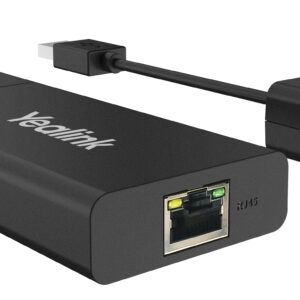 The Yealink USB2CAT5E-EXT USB Extender provides a simplified installation taking the advantage of CAT5e cable.