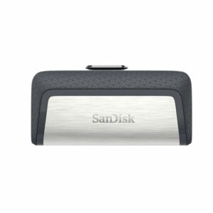 SanDisk 64GB Ultra Dual Drive Go 2-in-1 USB-C  USB-A Flash Drive Memory Stick 150MB/s USB3.1 Type-C Swivel for Android Smartphones Tablets Macs PCs