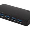Targus 7 Port USB 3.0 Power Hub With Fast Charging and 5Gbps Transfer Speed/ Accept USB 2.0/1. x Devices – Targus UST-ACH125AU USB Hubs Product Image