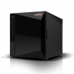 Asustor AS3304T 4 bay NAS Realtek RTD1296 Quad-Core 1.4GHz 2GB DDR4 2.5GbE x1 USB3.2 Gen1 x3 WOW Ttoolless installation hot-swappable tray 3YR WTY